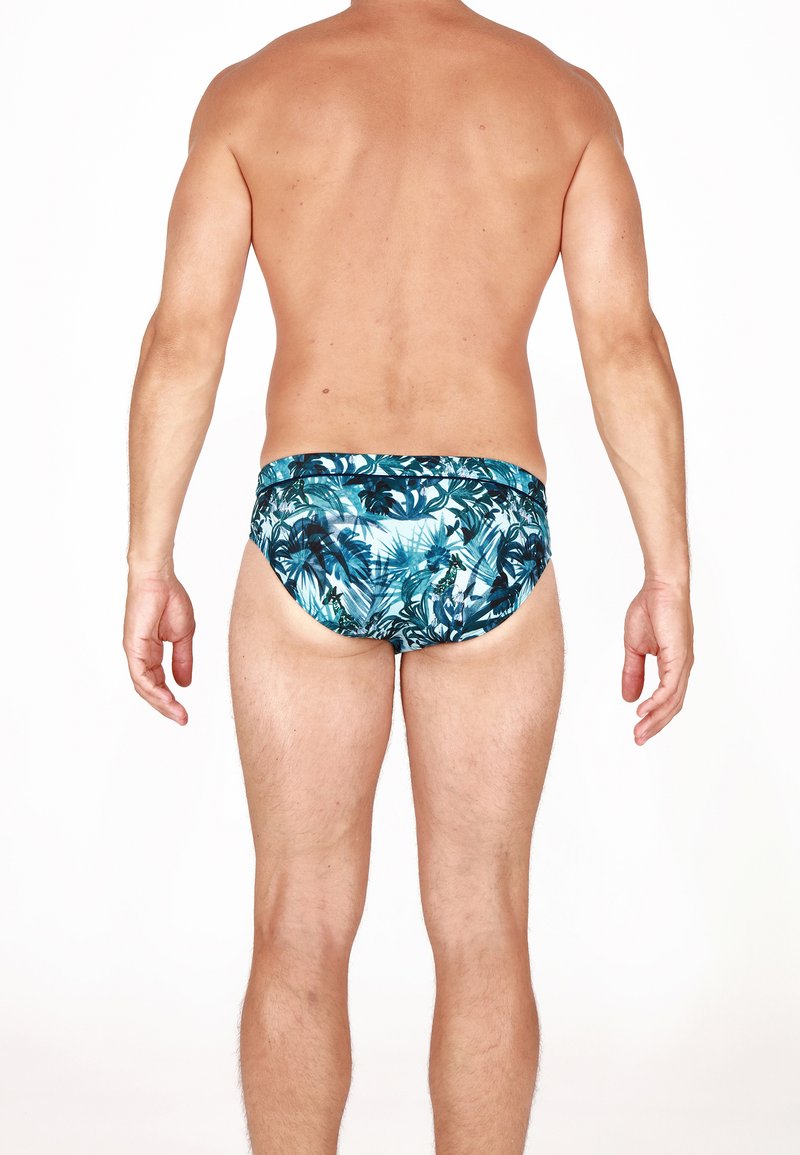 Herren Badehosen | HOM SAFARI Badehose Slip peacock blue/hellblau - FM59911 Herren Badehosen | HOM SAFARI Badehose Slip peacock blue/hellblau - FM59911