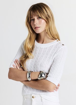 Calliope T-Shirt basic - bianco ottico