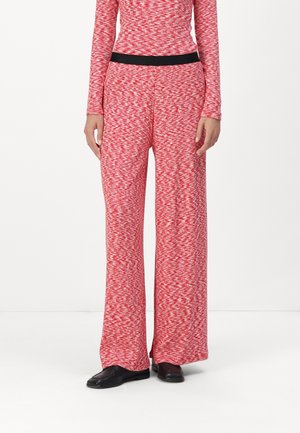 COTTON SPACE VERAN PANTS - Trousers - multi red