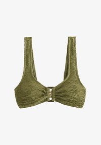 Odabrano, khaki green crinkle