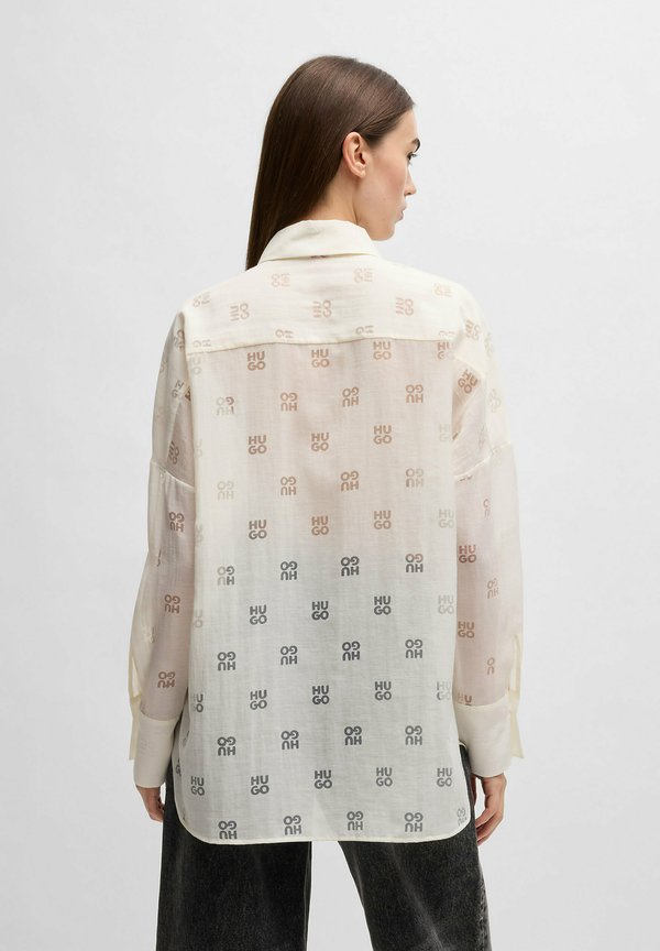 ESSENCE - Button-down blouse - natural two3