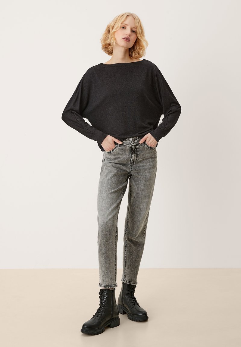Damen T-Shirts | s.Oliver Langarmshirt black/schwarz - EQ32961 Damen T-Shirts | s.Oliver Langarmshirt black/schwarz - EQ32961