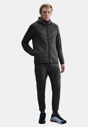 ZIP-UP - Jersey con capucha - grey