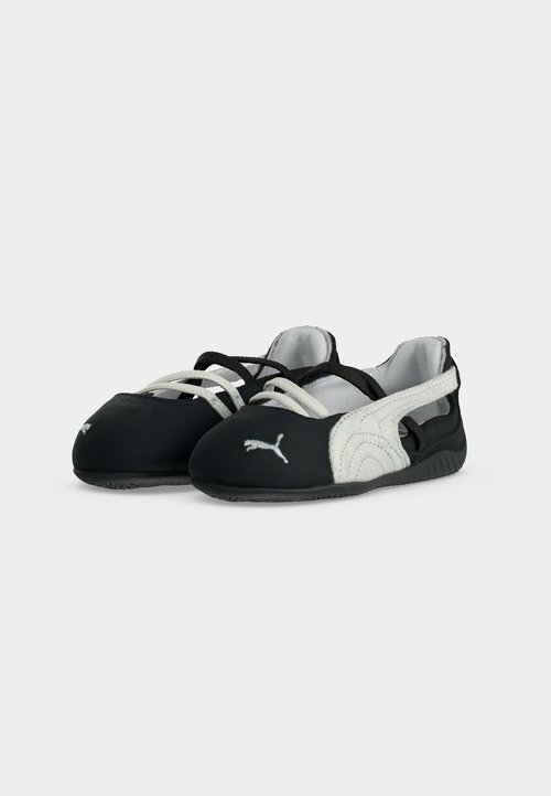 PUMA SPEEDCAT UNISEX - Trainers - black/white/warm white — photo 3
