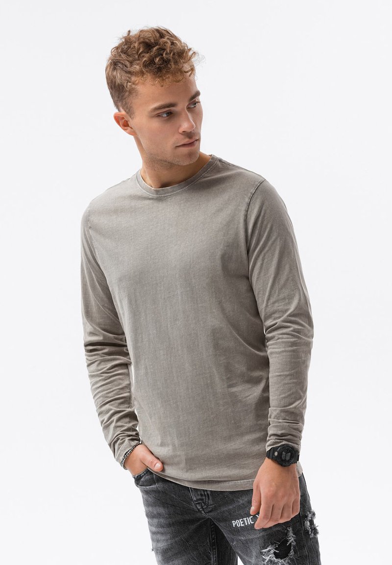 Ombre Longsleeve - light brown