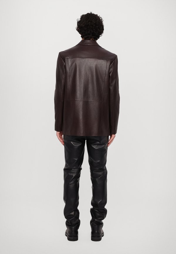 JOSH - Leather jacket - napa wine3