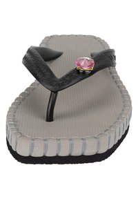 Uzurii STITCHED BY S MID - Sandales tongs - taupe