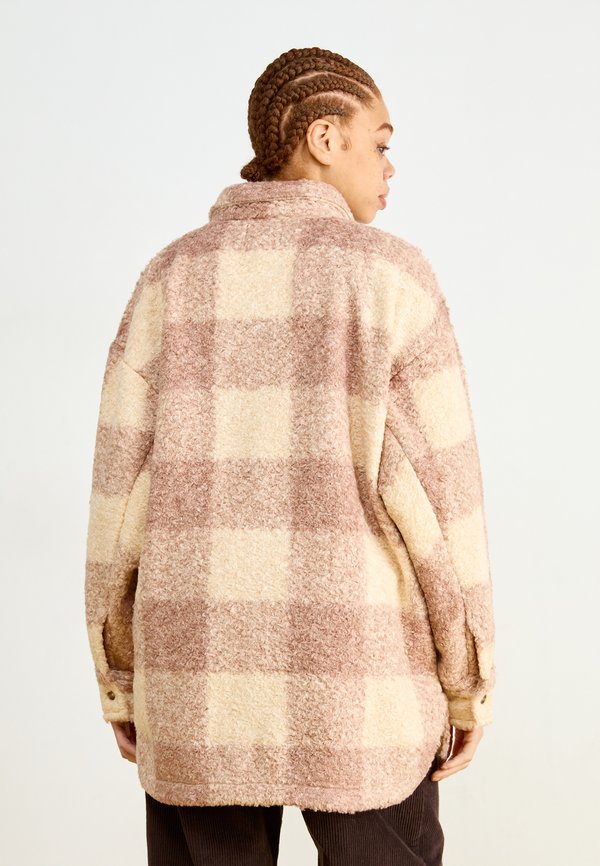 OVER AND ABOVE - Fleece jacket - taupe3