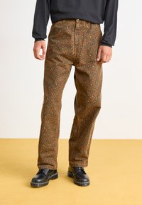 Carhartt WIP SINGLE KNEE PANT - Tygbyxor - tamarind