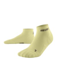 CEP ULTRALIGHT COMPRESSION SOCKS LOW CUT MEN - MADE IN GERMANY - Sportsocken - lime