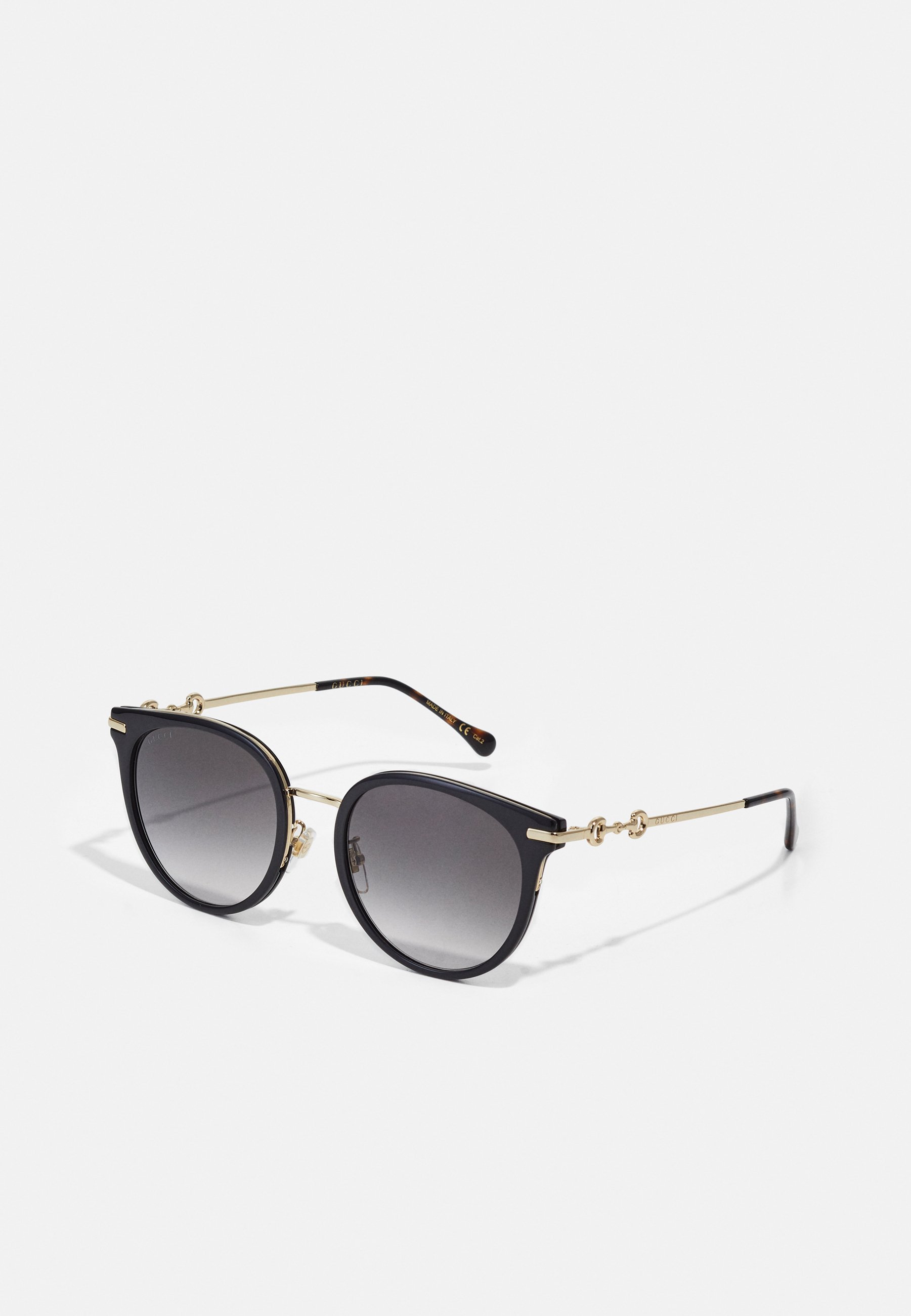 gucci black gold sunglasses