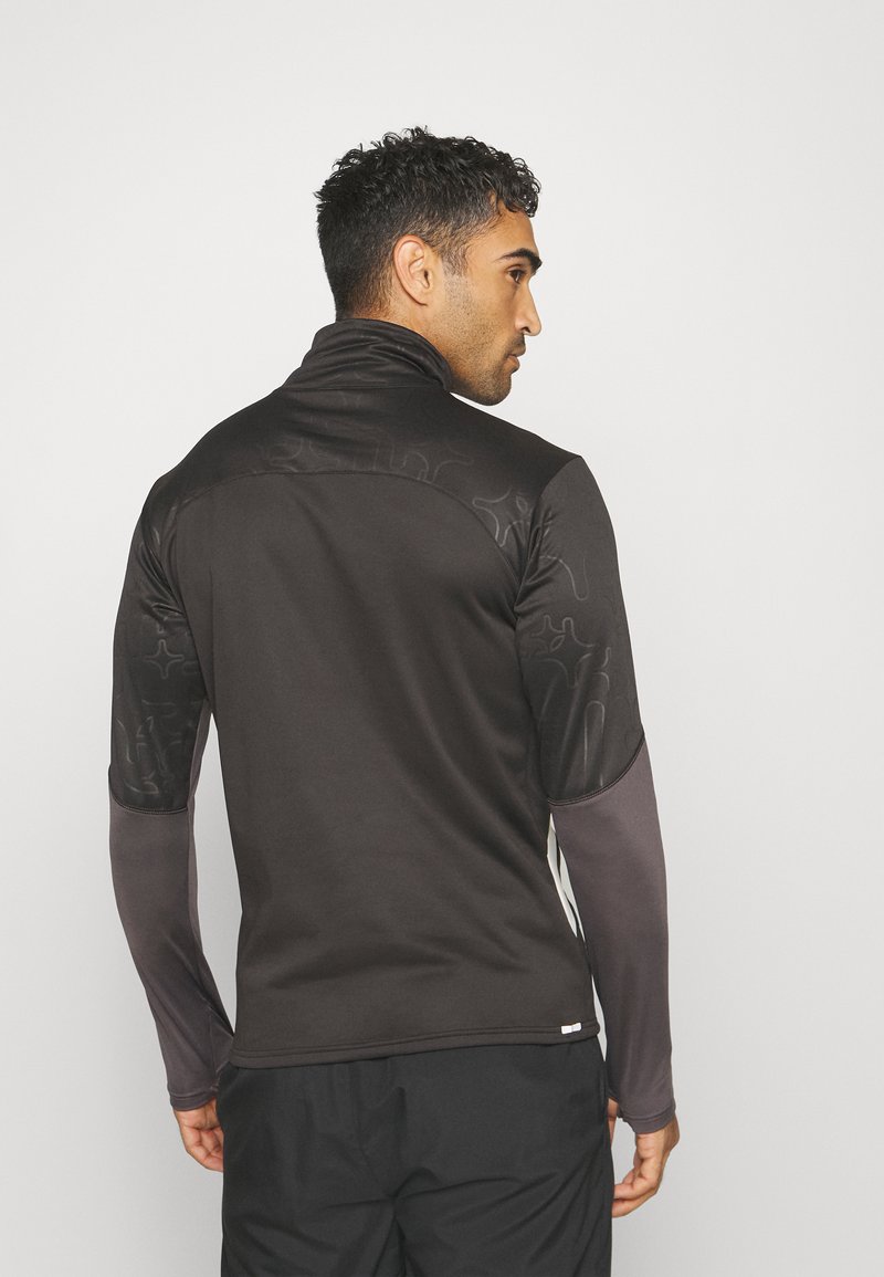 Puma INDIVIDUAL WINTERIZED - Top s dlouhým rukávem - black/dark coal