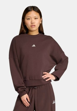 ESSENTIALS SMALL LOGO FEELCOZY - Felpa - brown