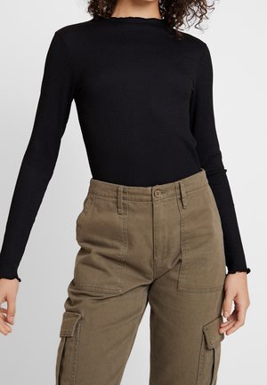 Gina Tricot, T-shirt à manches longues - black
