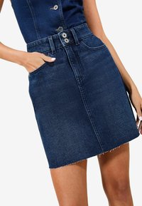 Miniszoknya - dark blue wash