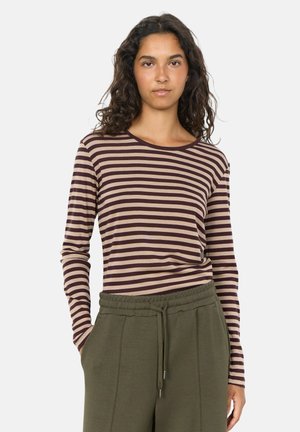 Soyaconcept, SC-HELLE YD 1 - Langarmshirt - c camel combi