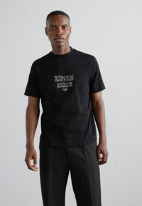 Emporio Armani Marškinėliai su spaudiniu - black font