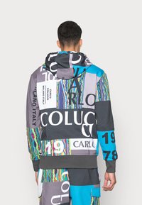 Carlo Colucci HOODIE - Camisola - antracite