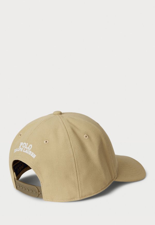 TWILL HIGH-CROWN BALL CAP UNISEX - Cap - rl khaki2