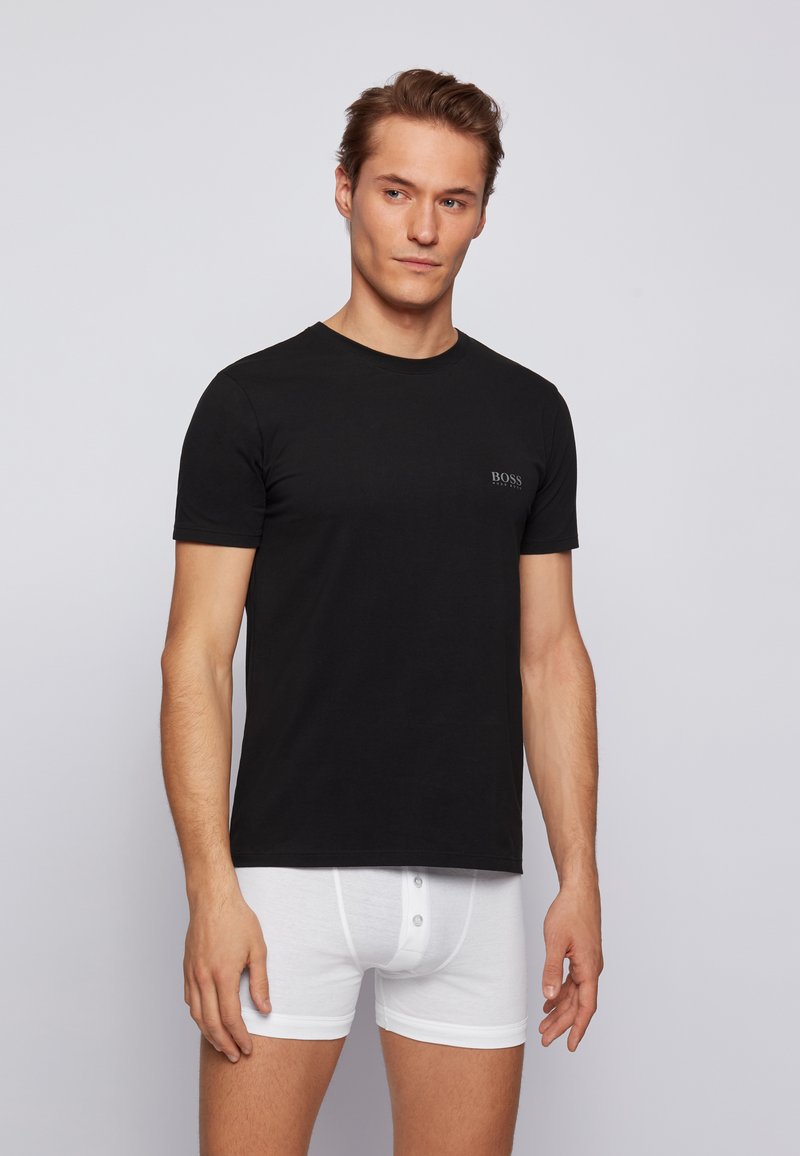 Herren Unterhosen | BOSS 2 PACK Unterhemd/-shirt black/schwarz - AZ86189 Herren Unterhosen | BOSS 2 PACK Unterhemd/-shirt black/schwarz - AZ86189