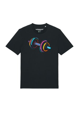 T-shirt print - black