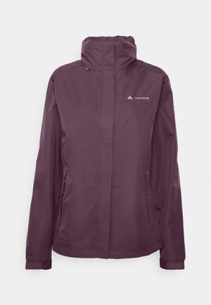 Vaude, WOMEN'S ESCAPE LIGHT JACKET - Hardshell-jas - blackberry