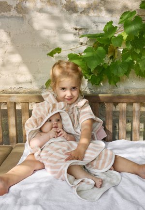 Elodie, Baby Bath Poncho - Bath towel - candy stripes