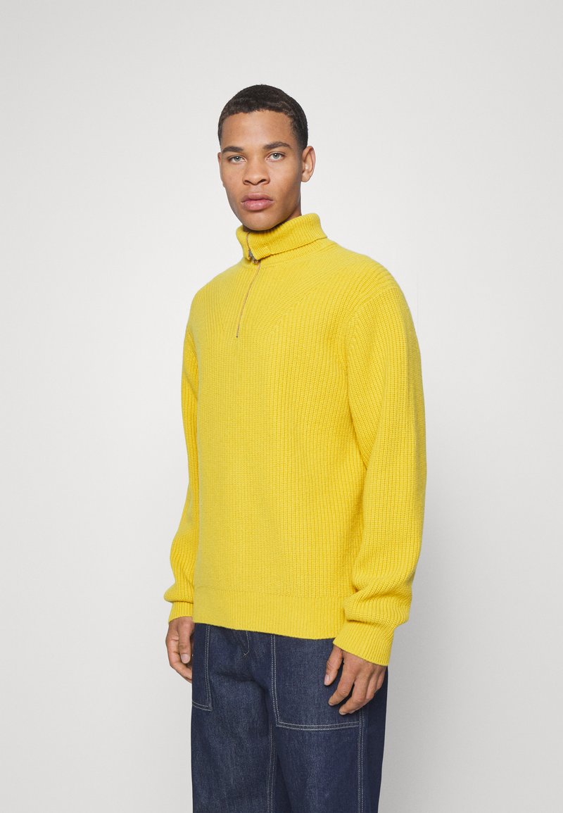 Samsøe Samsøe JACKS HALF ZIP  - Džemperis - golden spice