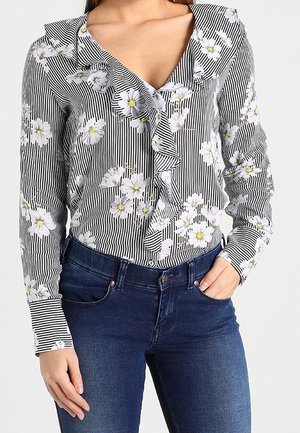 Bluse - black