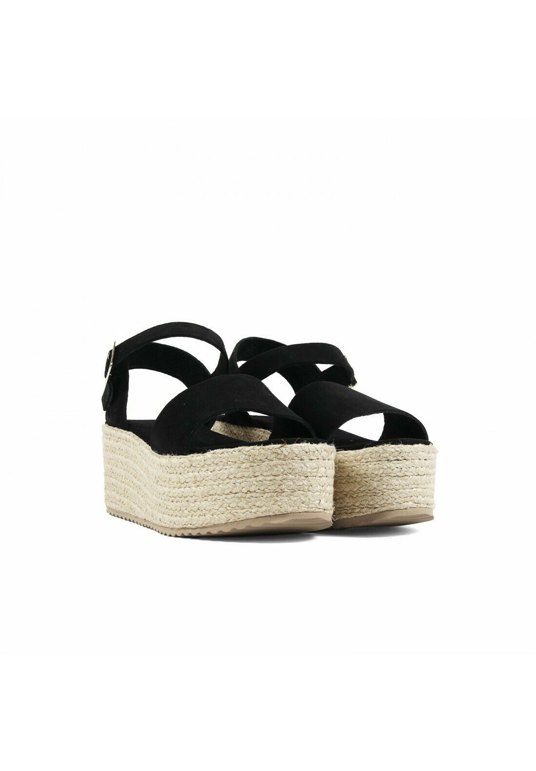 Un Paso Más Sandalias de cuña - Black/negro - Zalando.es