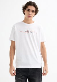 INSIDE MANGA CORTA REFRESCO - Camiseta estampada - blanco