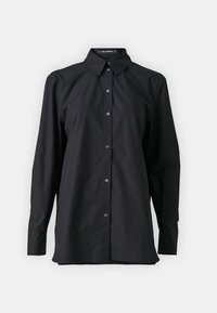 KARL LAGERFELD SIGNATURE TUNIC - Skjortebluse - black