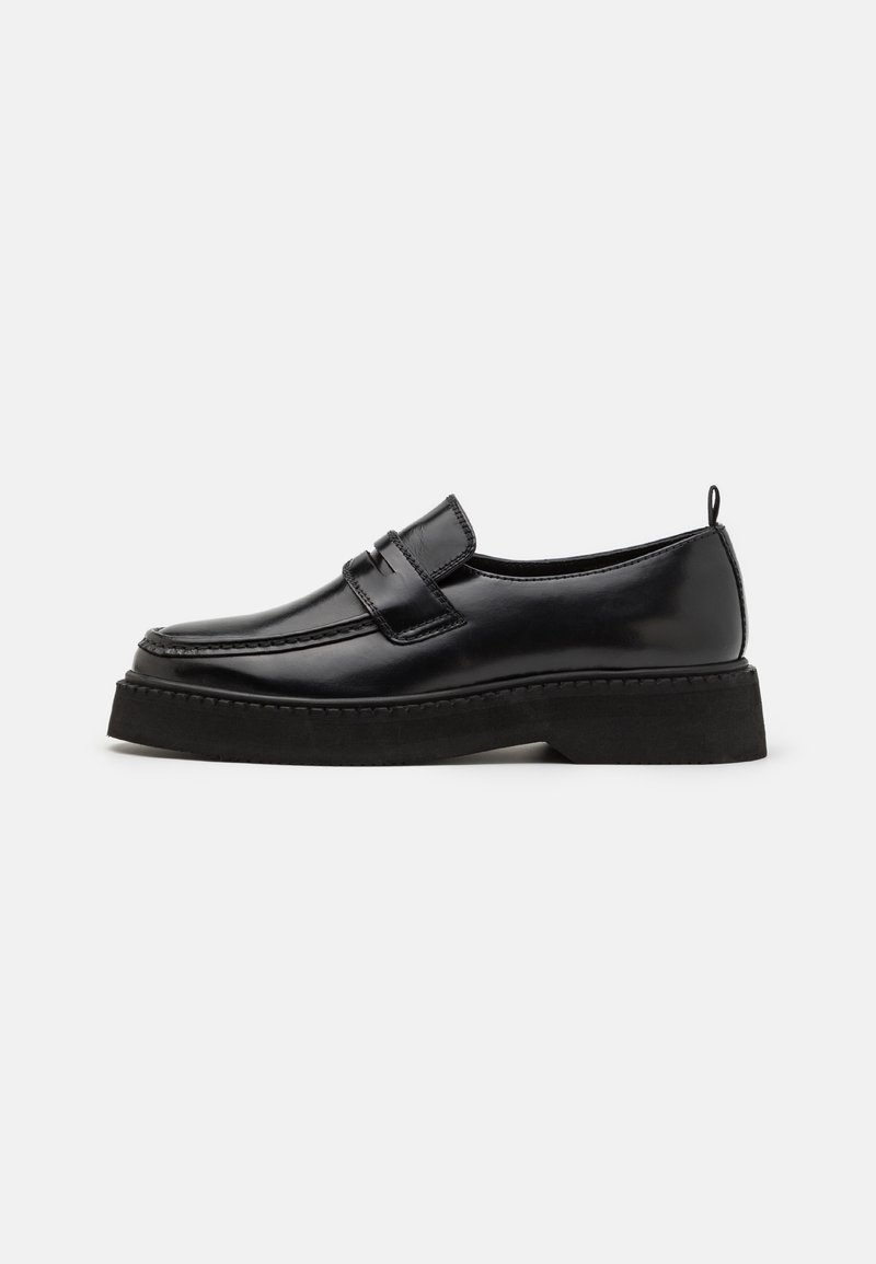 Zign Studio - LEATHER - Slip-ins - black, Förstora