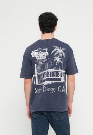 BAGGY VACATION - Μπλουζάκι με στάμπα - dark blue