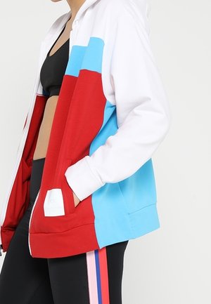 Sudadera con cremallera - white