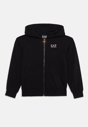 Zip-up sweatshirt - black