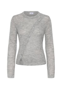 ANELISZ ASYMMETRIC - Trui - mist grey melange