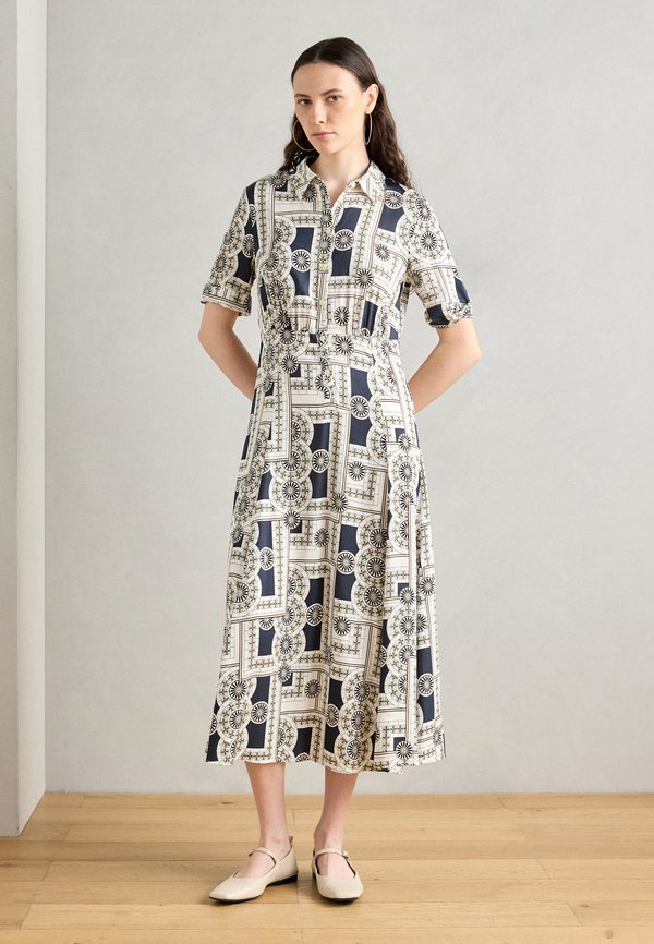 DRESS SHORT SLEEVES COLLAR BUTTONED PRINTED - Shirt dress4