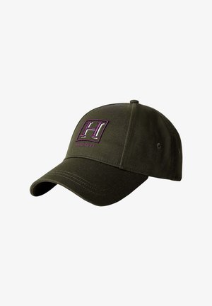 Hackett London, HACKETT LONDON CAP HRTG H BOX CAP - Pet - rugby green