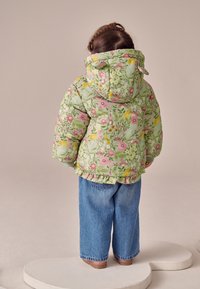 Next REGULAR FIT - SHOWER RESISTANT FRILL HEM PADDED - Giacca invernale - green floral
