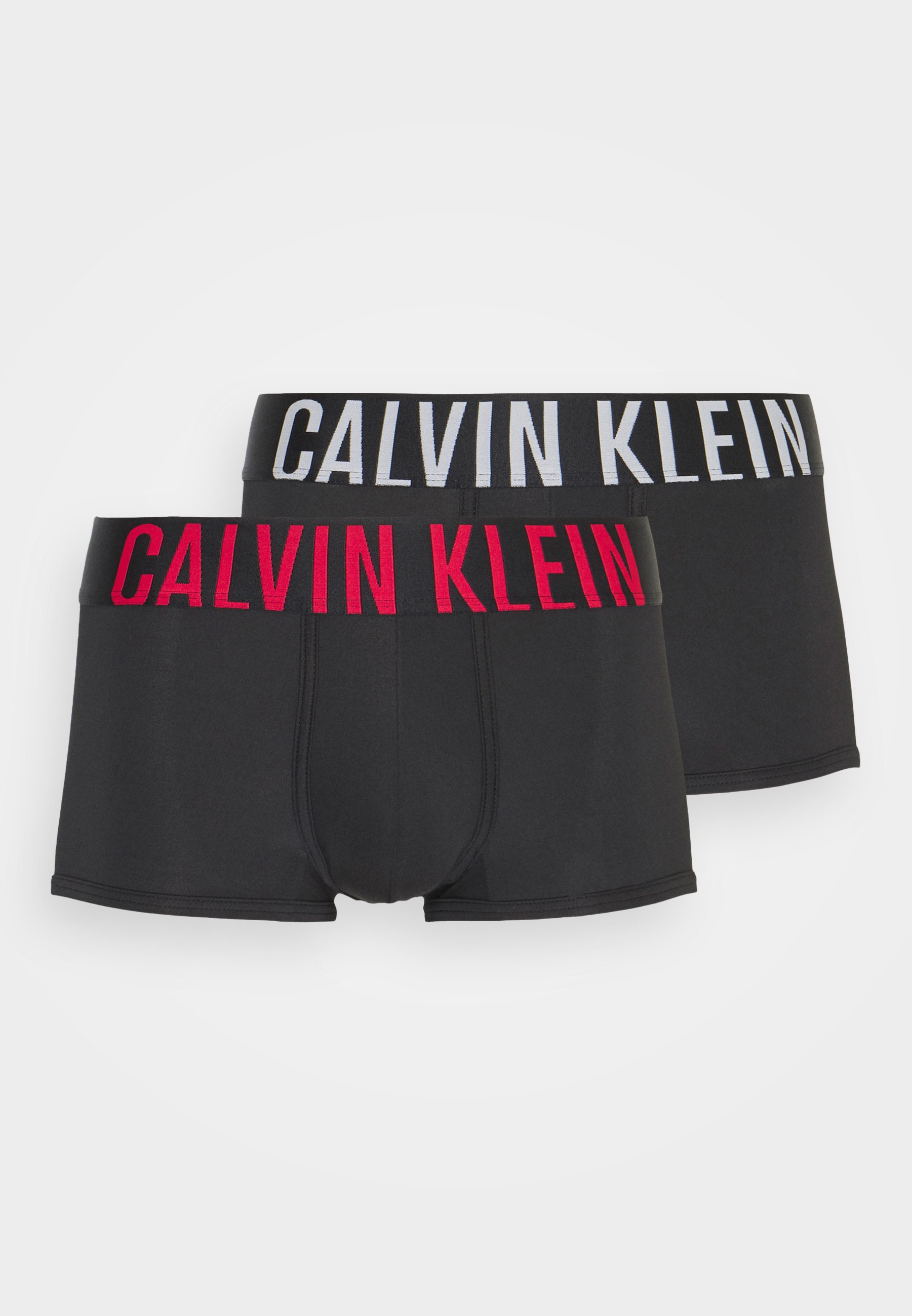 Calvin Klein Underwear INTENSE POWER TRUNK 2 PACK - Onderbroeken -  black/strawberry shake/white/zwart - Zalando.nl