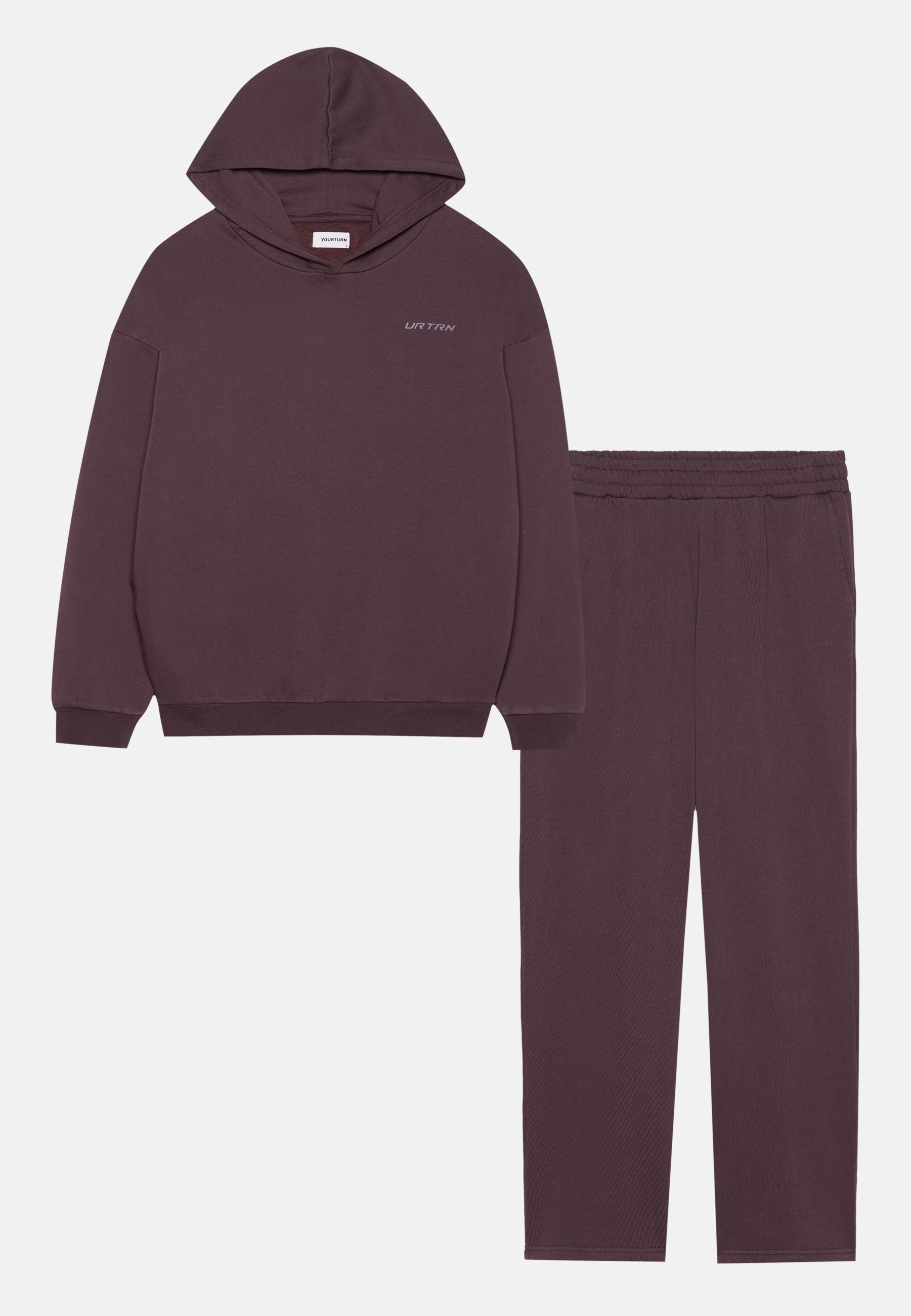YOURTURN Survêtement marron foncé