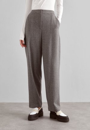 Emporio Armani TROUSERS - Παντελόνι - nero