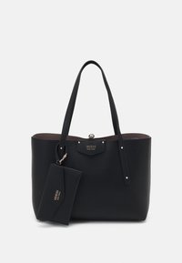 Guess - BRENTON TOTE SET - Handbag - black Thumbnail Image 1