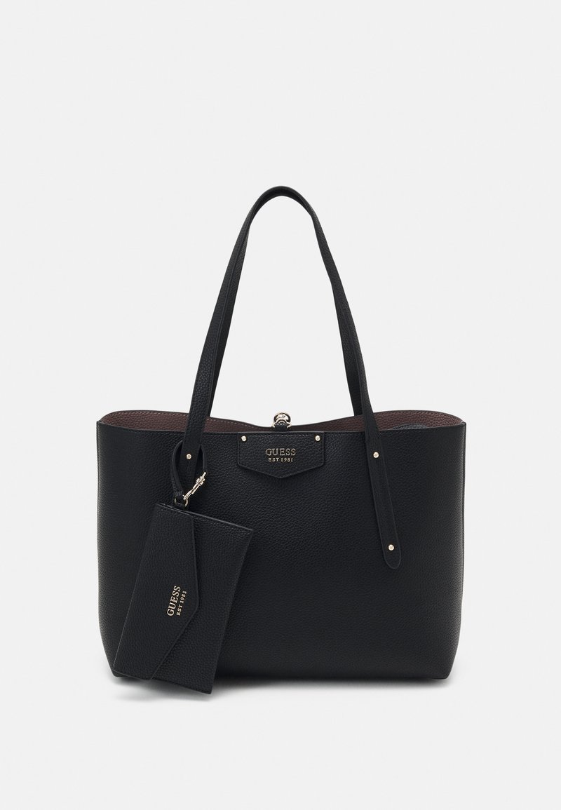 Guess - BRENTON TOTE SET - Borsa a mano - black, Ingrandire