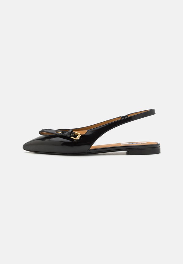 Slingback ballet pumps - nero