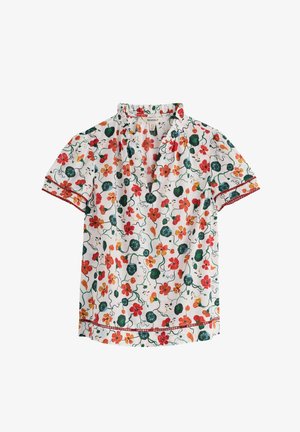 Seasalt Cornwall, Blouse - multi - nasturtium press chalk