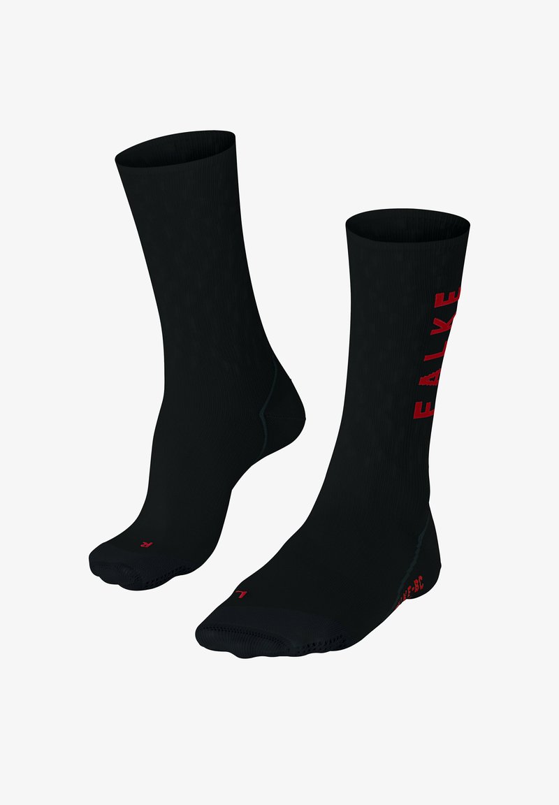 FALKE - BC IMPULSE UNISEX BIKING FUNCTIONAL ULTRA-LIGHT-CUSHIONED - Socken - black, Vergrößern