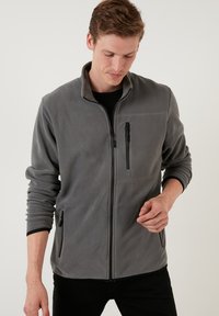 Buratti SLIM FIT - Flisinė striukė - grey