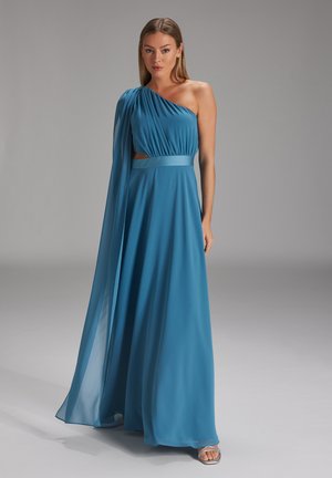 ONE SHOULDER DRESS - Proginė apranga - blue